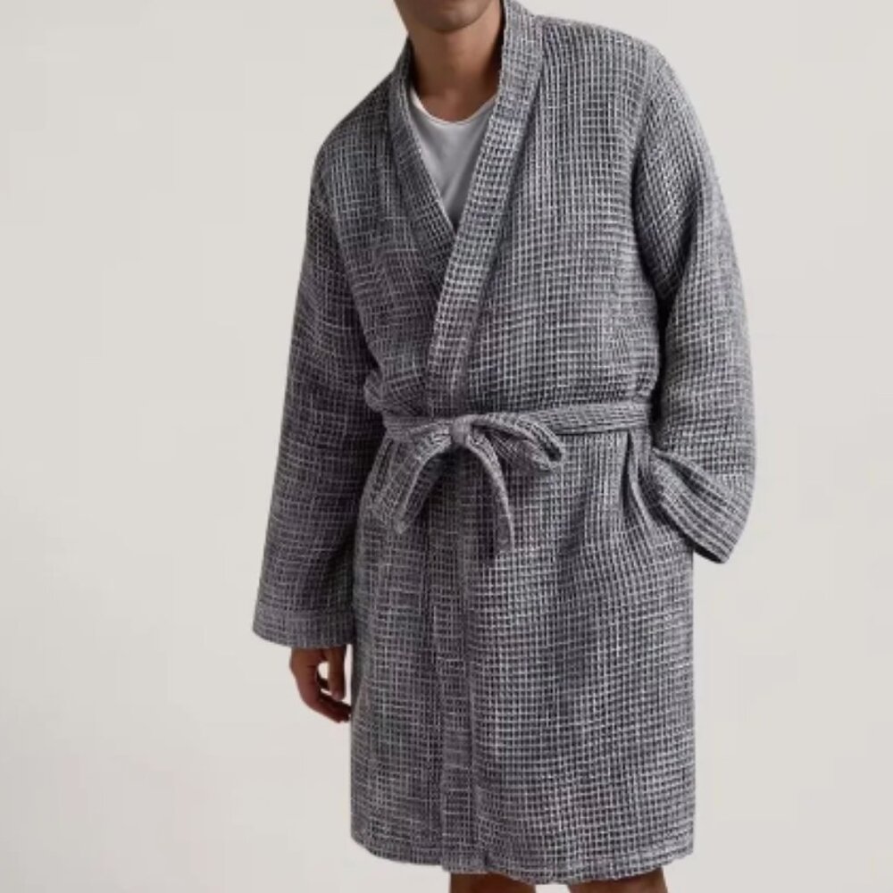 Parachute waffle cotton Bathrobe XL - Gray